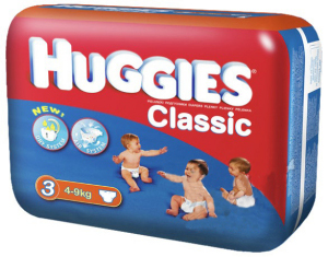   «Huggies CLASSIC Mega Pack L (Junior) 11-22  (60 .)»